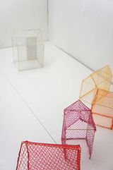 Modelle für SideHouse, Projekt für mobiles Museum, Katharina Kretzschmar, Kunst
