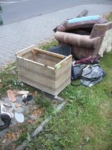 temporärer Wanderweg in Ostrava