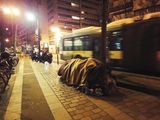 Schlaflager eines Obdachlosen in Paris, Fotografie, Katharina Kretzschmar, Kunst